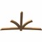 Ekena Millwork Davenport Timber Gable Bracket, Western Red Cedar, 108"W x 63"H x 3 1/2"D x 5 1/2"F, 14/12 Pitch GBW108X63X0406DAV00SWR - alternate 5
